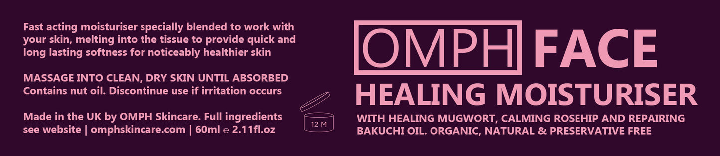 Healing Face Moisturiser 60ml